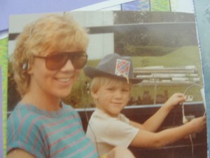 Brandon and Mommy....1984